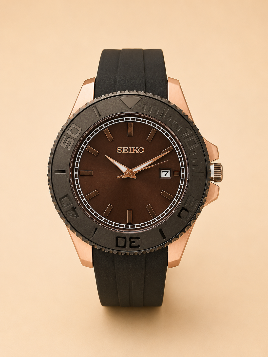 Seiko Rose Gold Diver